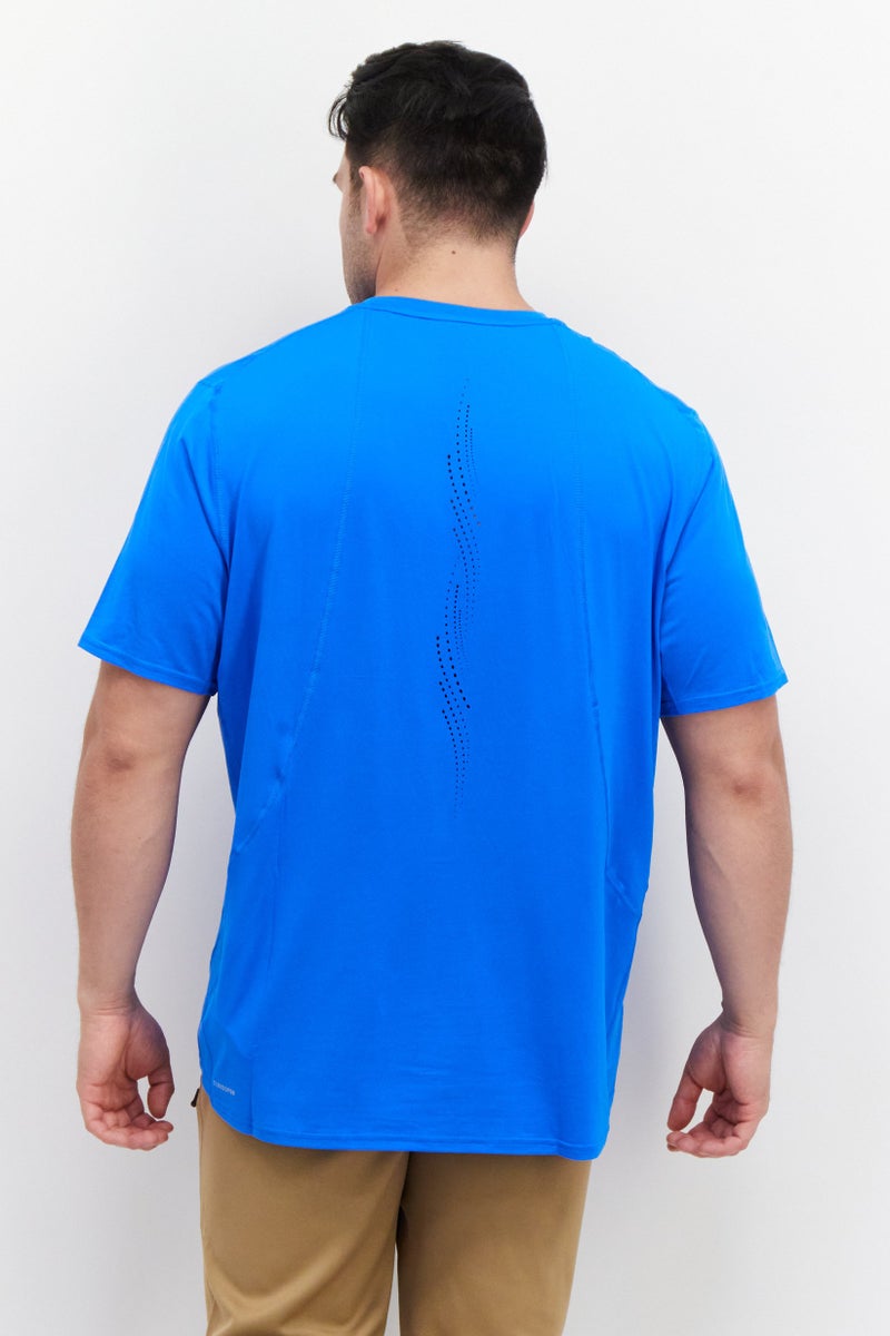 PUMA تي شيرت رياضي للرجال، أزرق - Image 2